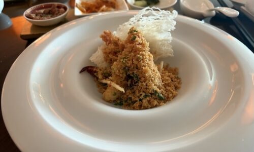 롯데호텔 도림 피퐁탕게살메뉴