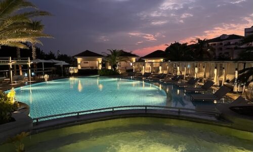 제주신라호텔 야경